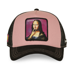 Casquette trucker avec filet et patch Mona