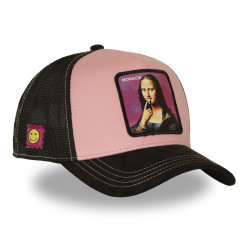 Casquette trucker avec filet et patch Mona