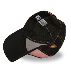 Casquette trucker avec filet et patch Mona