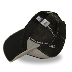 Casquette trucker avec filet effet velours et patchThug Life
