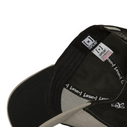 Casquette trucker avec filet effet velours et patchThug Life