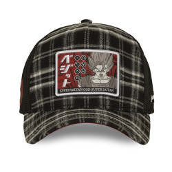 Casquette trucker premiumr filet et patch Dragon Ball Super God