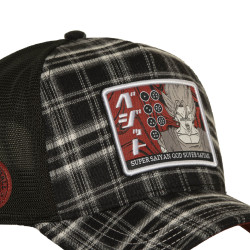 Casquette trucker premiumr filet et patch Dragon Ball Super God