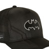 Casquette trucker premium filet et logo PU DC Comics Batman Tec