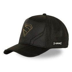 Casquette trucker premium filet et logo PU DC Comics Technic