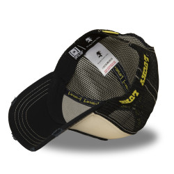 Casquette trucker premium filet et patch Lucky Luke Cowboy