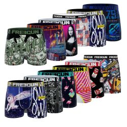 Pack surprise de 12 Boxers microfibre homme