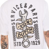 T-shirt homme comfort en jersey print devant et dos Custom