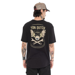 T-shirt homme comfort en jersey 180GSM print devant et dos Jacob