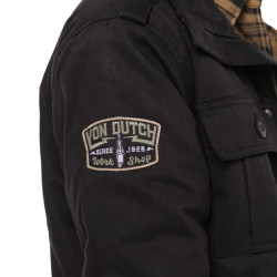 Veste militaire doublée homme avec écusson Aaron