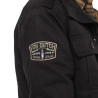 Veste militaire doublée homme avec écusson Aaron