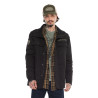 Veste militaire doublée homme avec écusson Aaron