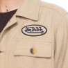 Surchemise homme militaire en flanelle avec poches et écusson Finn