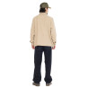 Surchemise homme militaire en flanelle avec poches et écusson Finn