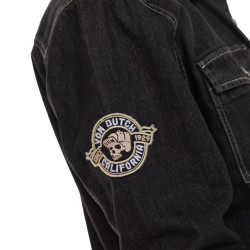 Surchemise en denim avec surpoches et écusson Scott