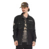Surchemise en denim avec surpoches et écusson Scott