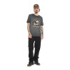 T-shirt homme regular heavy wash en jersey print devant Gary