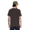 T-shirt homme regular en slub heavy wash print devant Pedro