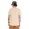 T-shirt homme regular en slub heavy wash print devant Track