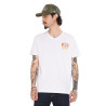 T-shirt homme regular col V en jersey 180GSM print devant et dos Nash