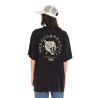 T-shirt femme col rond avec imprimé devant et dos pailletée Tiger