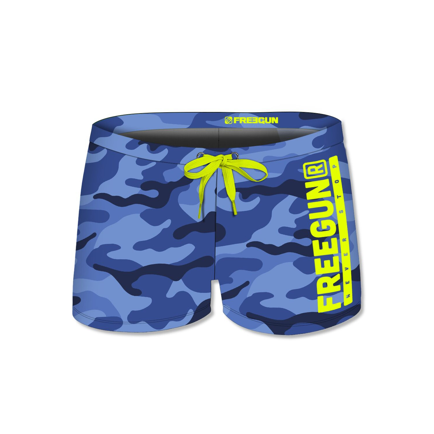 Boxer de bain enfant imprimé Camou