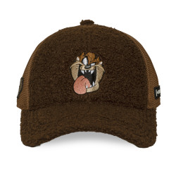 Casquette trucker premium avec filet et patch Looney tunes Taz