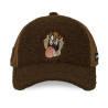 Casquette trucker premium avec filet et patch Looney tunes Taz