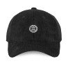 Casquette baseball en velours côtelé Velvet