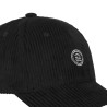 Casquette baseball en velours côtelé Velvet