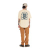 T-shirt homme comfort en jersey print devant et dos Oil