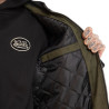Veste motard doublée homme en simili Leroy