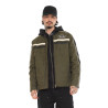 Veste motard doublée homme en simili Leroy