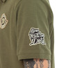 Polo piqué slub avec écusson Raph