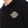 Polo piqué slub avec écusson Raph