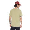 T-shirt homme regular en slub heavy wash print devant Zane