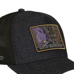 Casquette trucker avec filet et patch Dragon Ball Super Destruction