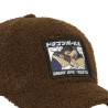 Casquette baseball en sherpa avec patch Dragon Ball Z Sherpa