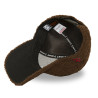 Casquette baseball en sherpa avec patch Dragon Ball Z Sherpa