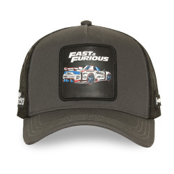 Casquette trucker avec filet et patch Fast and Furious Drift