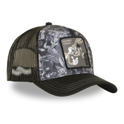 Casquette trucker avec filet et patch Looney Tunes Duo