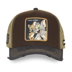 Casquette trucker premium avec filet et patch Tom&Jerry