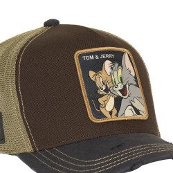 Casquette trucker premium avec filet et patch Tom&Jerry