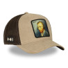 Casquette trucker premium avec filet et patch Art Mono