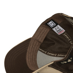Casquette trucker premium avec filet et patch Art Mono