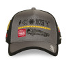Casquette trucker premium canva avec filet Back to the future