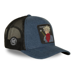Casquette trucker avec filet et patch Dragon Ball Super Trunks