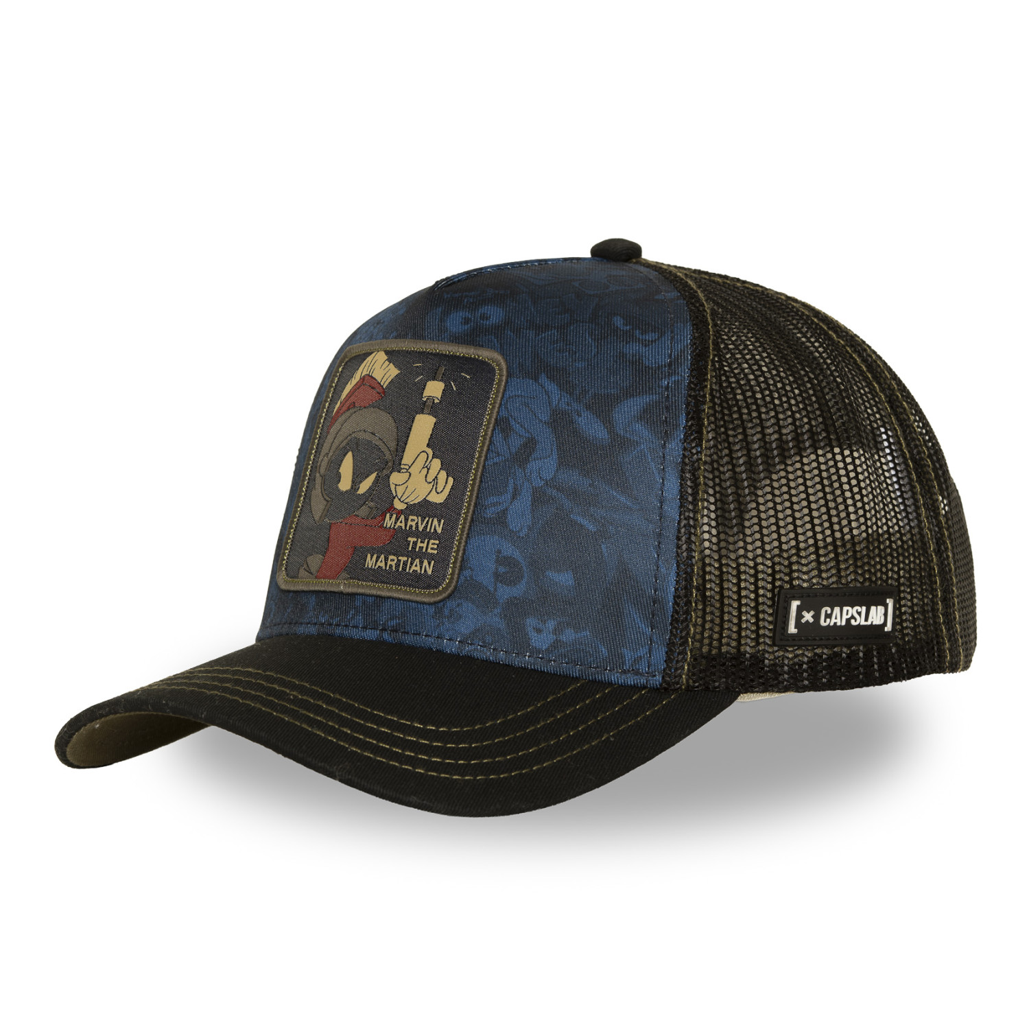 Casquette trucker avec filet et patch Looney Tunes Marvin
