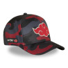 Casquette trucker premium avec logo brodé Naruto Shippuden Red Camo