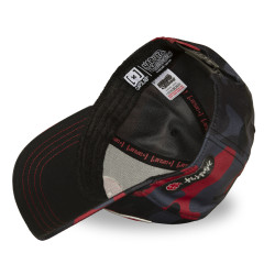 Casquette trucker premium avec logo brodé Naruto Shippuden Red Camo
